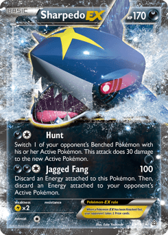 Sharpedo-EX - Holofoil