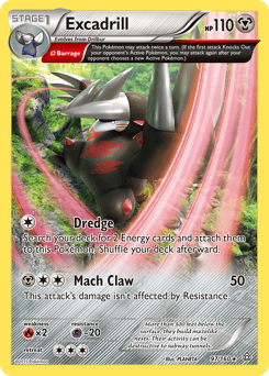 Excadrill - Reverse Holofoil