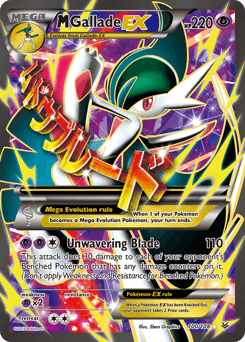 M Gallade-EX - Holofoil