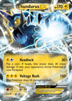 Thundurus-EX - Holofoil