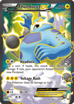 Thundurus-EX - Holofoil