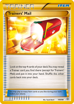 Trainers' Mail - Holofoil