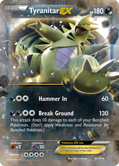 Tyranitar-EX - Holofoil