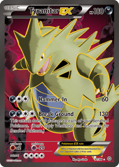 Tyranitar-EX - Holofoil