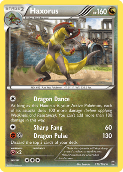 Haxorus - Reverse Holofoil