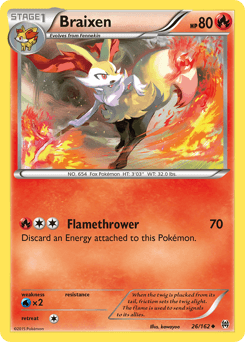 Braixen - Normal