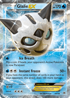 Glalie-EX - Holofoil