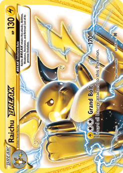 Raichu BREAK - Holofoil