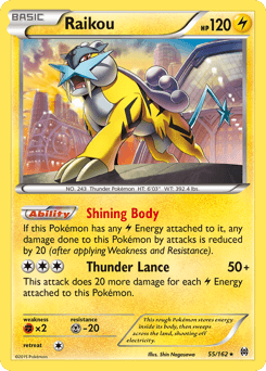 Raikou - Reverse Holofoil
