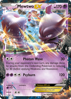Mewtwo-EX - Holofoil