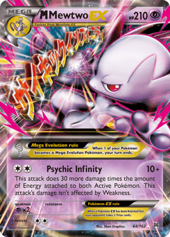 M Mewtwo-EX - Holofoil