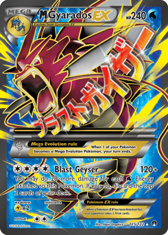 M Gyarados-EX - Holofoil