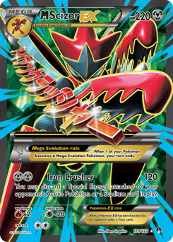 M Scizor-EX - Holofoil