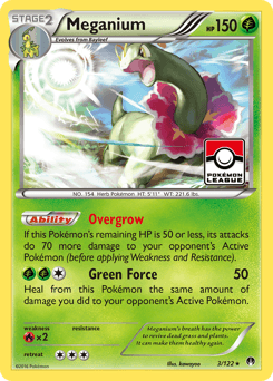 Meganium - Reverse Holofoil