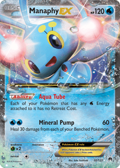 Manaphy-EX - Holofoil