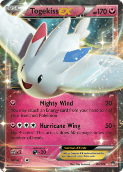 Togekiss-EX - Holofoil
