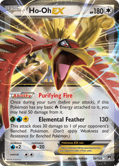 Ho-Oh-EX - Holofoil