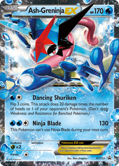 Ash-Greninja-EX - Holofoil