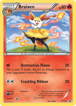 Braixen - Holofoil