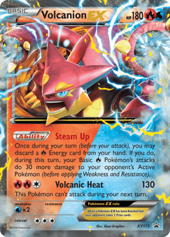 Volcanion-EX - Holofoil