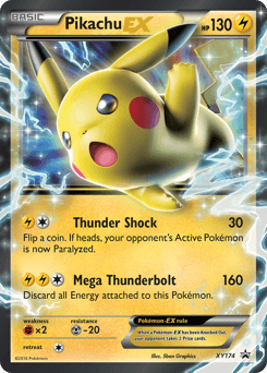Pikachu-EX - Holofoil