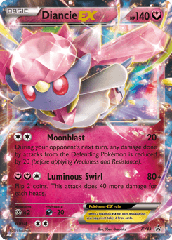 Diancie-EX - Holofoil