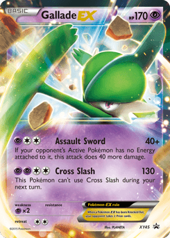 Gallade-EX - Holofoil