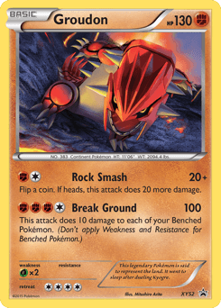 Groudon - Holofoil