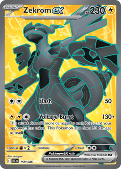 Zekrom ex - Holofoil