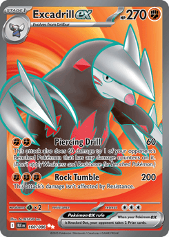 Excadrill ex - Holofoil