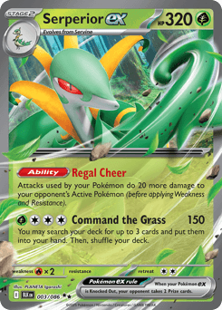 Serperior ex - Holofoil