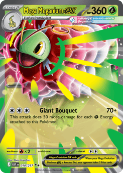Mega Meganium ex - Holofoil