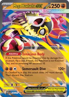 Mega Hawlucha ex - Holofoil