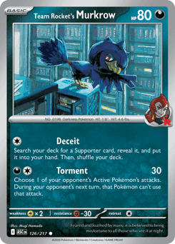 Team Rocket's Murkrow - Normal