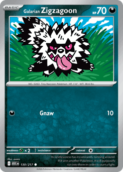 Galarian Zigzagoon - Normal