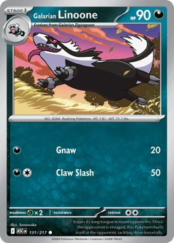 Galarian Linoone - Normal