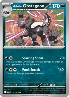Galarian Obstagoon - Normal