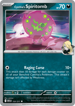 Cynthia's Spiritomb - Normal