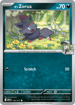 N's Zorua - Normal