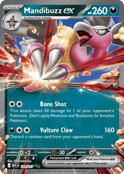 Mandibuzz ex - Holofoil