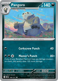 Pangoro - Normal