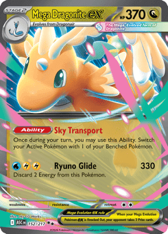 Mega Dragonite ex - Holofoil