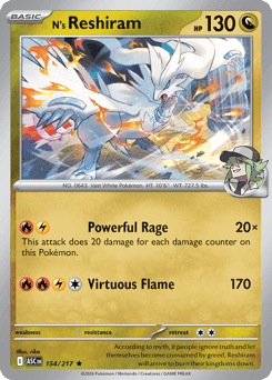 N's Reshiram - Reverse Holofoil