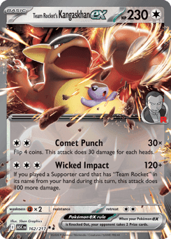 Team Rocket's Kangaskhan ex - Holofoil