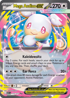 Mega Audino ex - Holofoil