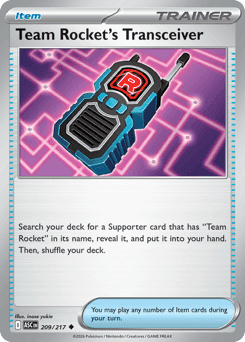 Team Rocket's Transceiver - Normal