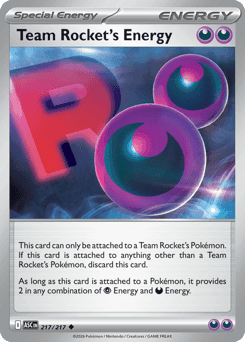 Team Rocket's Energy - Normal