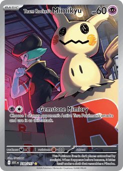 Team Rocket's Mimikyu - Holofoil
