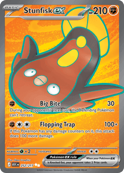 Stunfisk ex - Holofoil