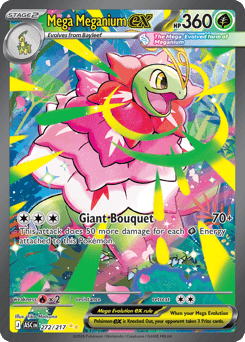 Mega Meganium ex - Holofoil
